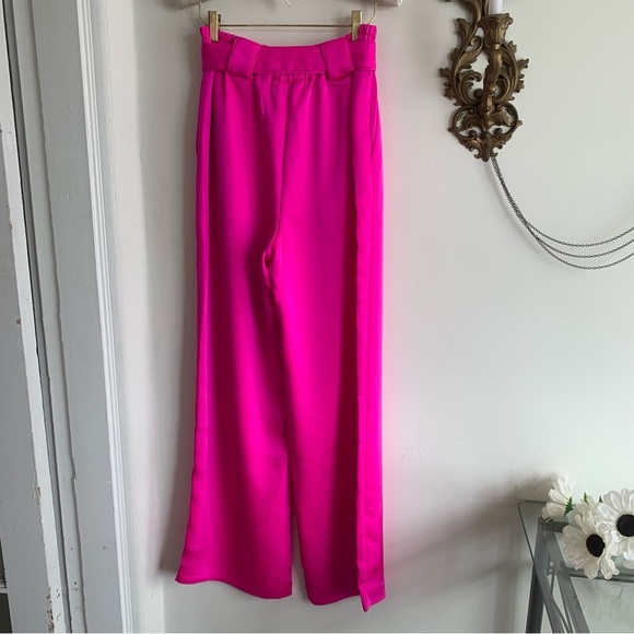 GENERATION LOVE PINK MARIA SATIN PANTS - Picture 6 of 12